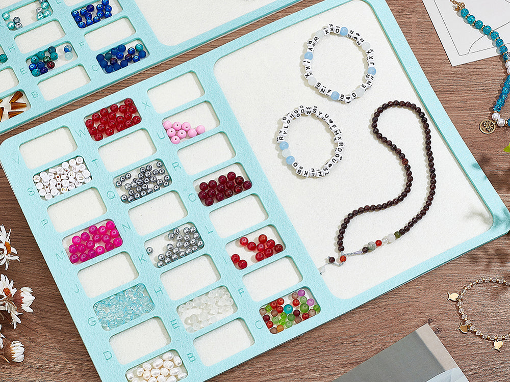 achat Planche à perles rectangulaire en feutrine