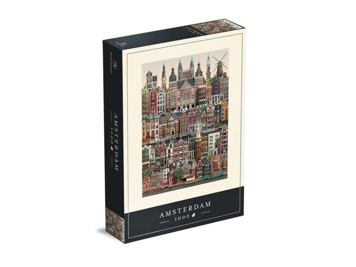 Achat Puzzle 1000 pièces - Amsterdam - Martin Schwartz