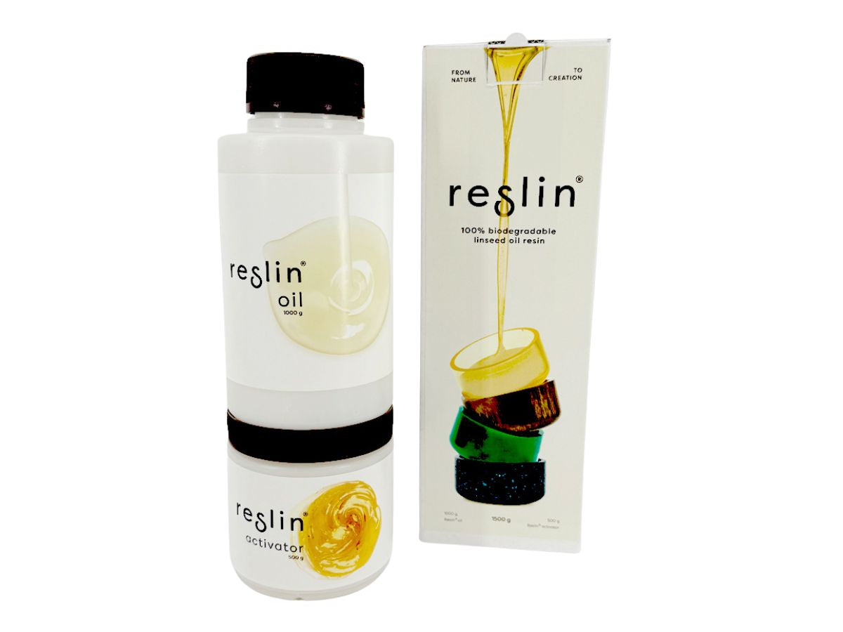 Achat Résine d'huile de lin 100% biodégradable - 1,5kg