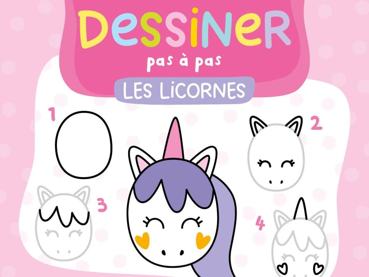 achat Mon ardoise magique pour dessiner pas à pas - Licorne