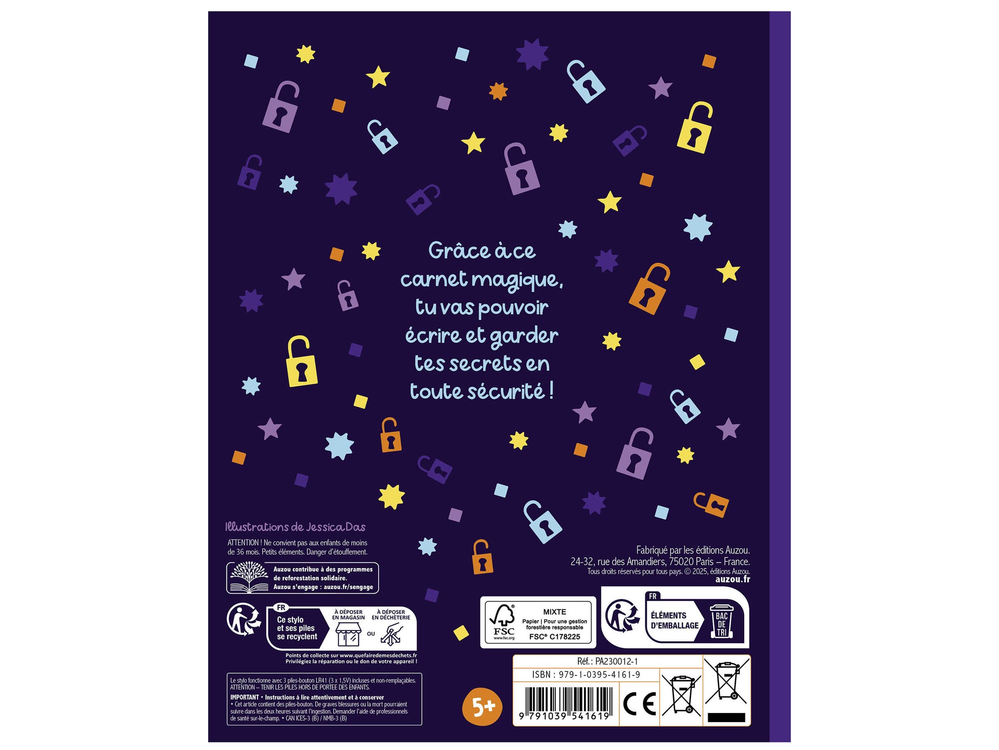 achat Ma papeterie créative – Mon carnet Top Secret