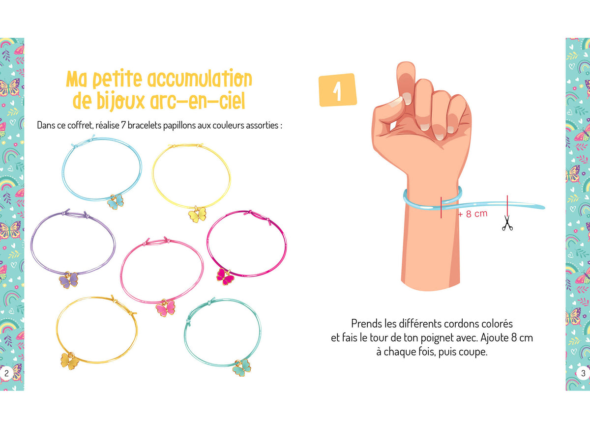 achat Mes jolis bijoux – Ma petite accumulation de bijoux arc-en-ciel