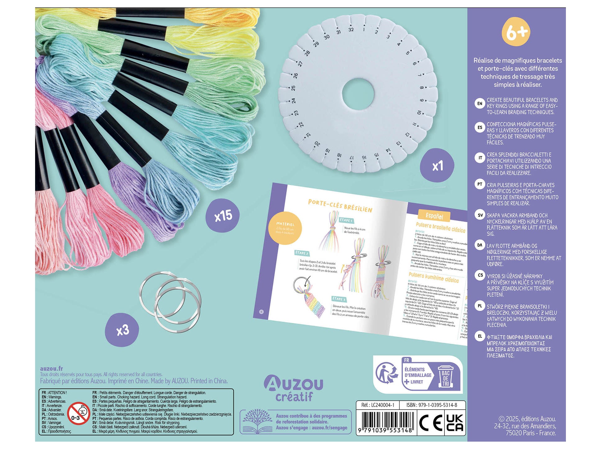 achat Mon coffret d’artiste – Créations tressées