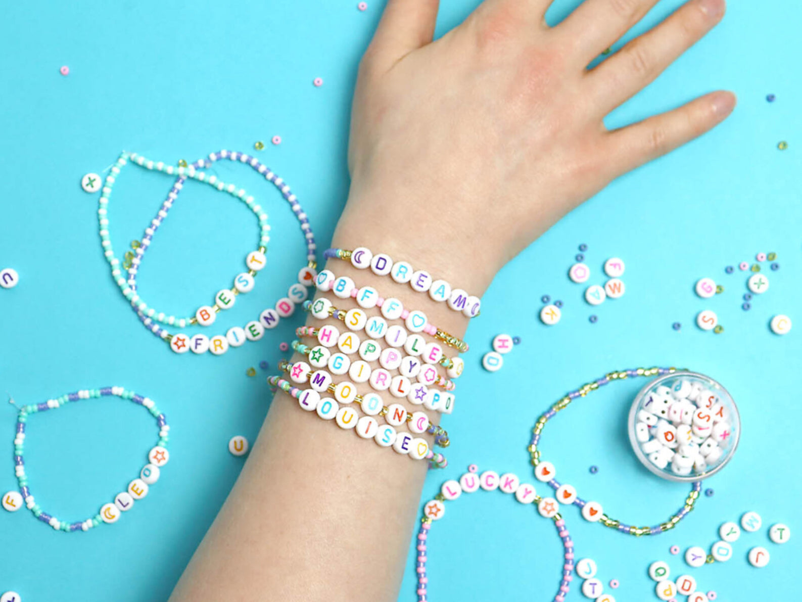 Achat Mon coffret d’artiste – Mes bracelets à messages