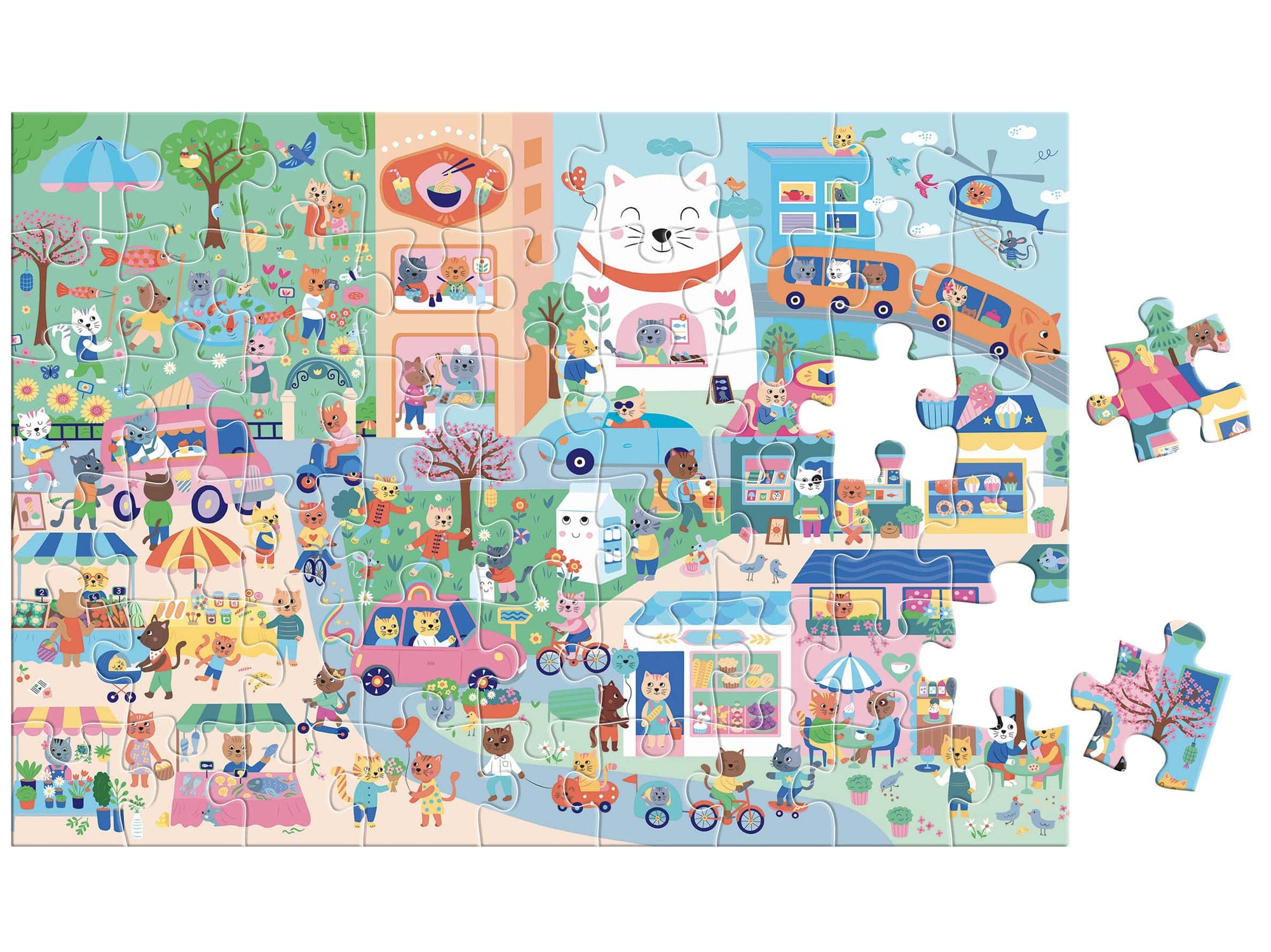 Achat Puzzle cherche et trouve – Kawaii