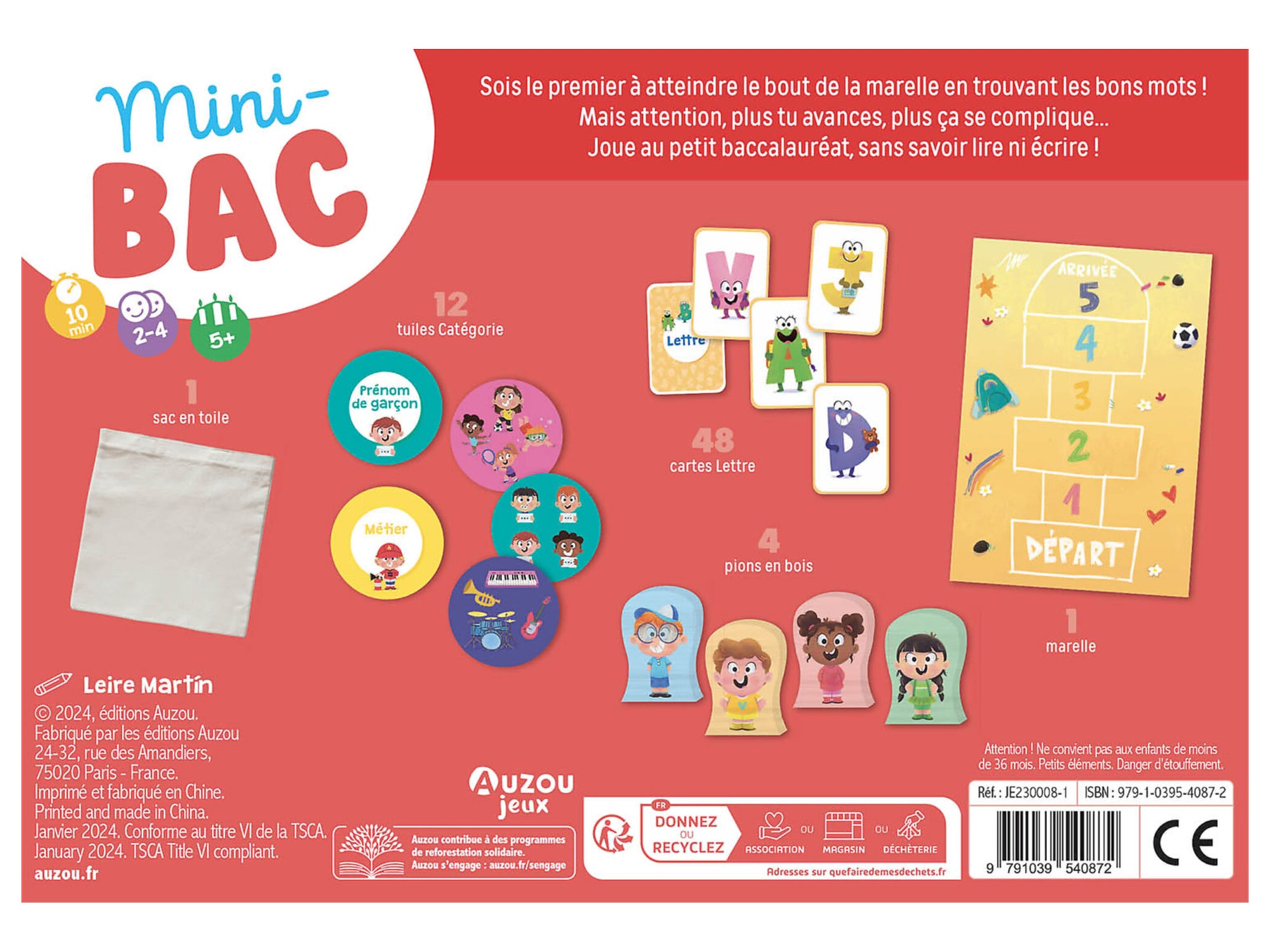 achat P’tits jeux – Mini-bac