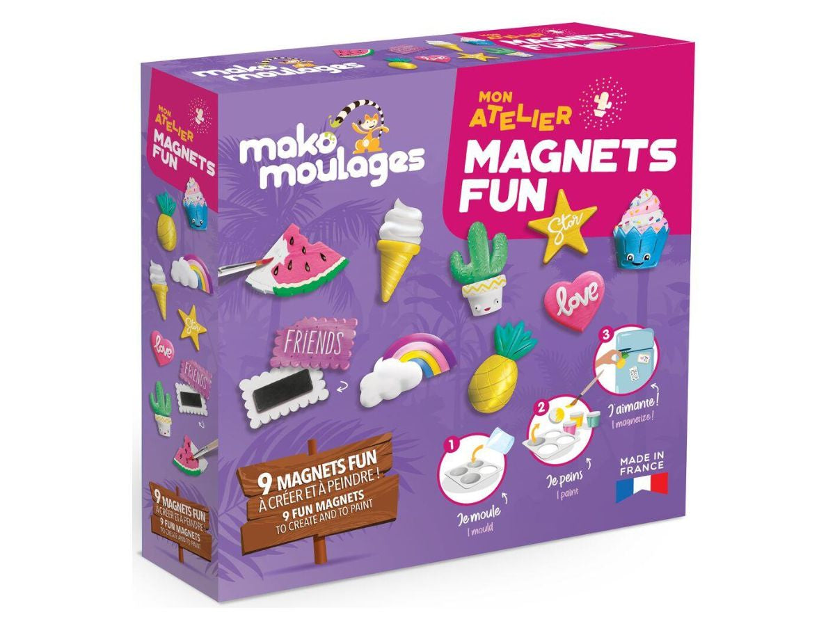 Achat Mako Moulages : Mon atelier Magnets fun
