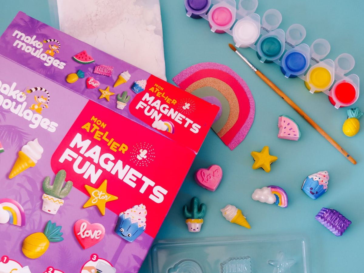 Achat Mako Moulages : Mon atelier Magnets fun