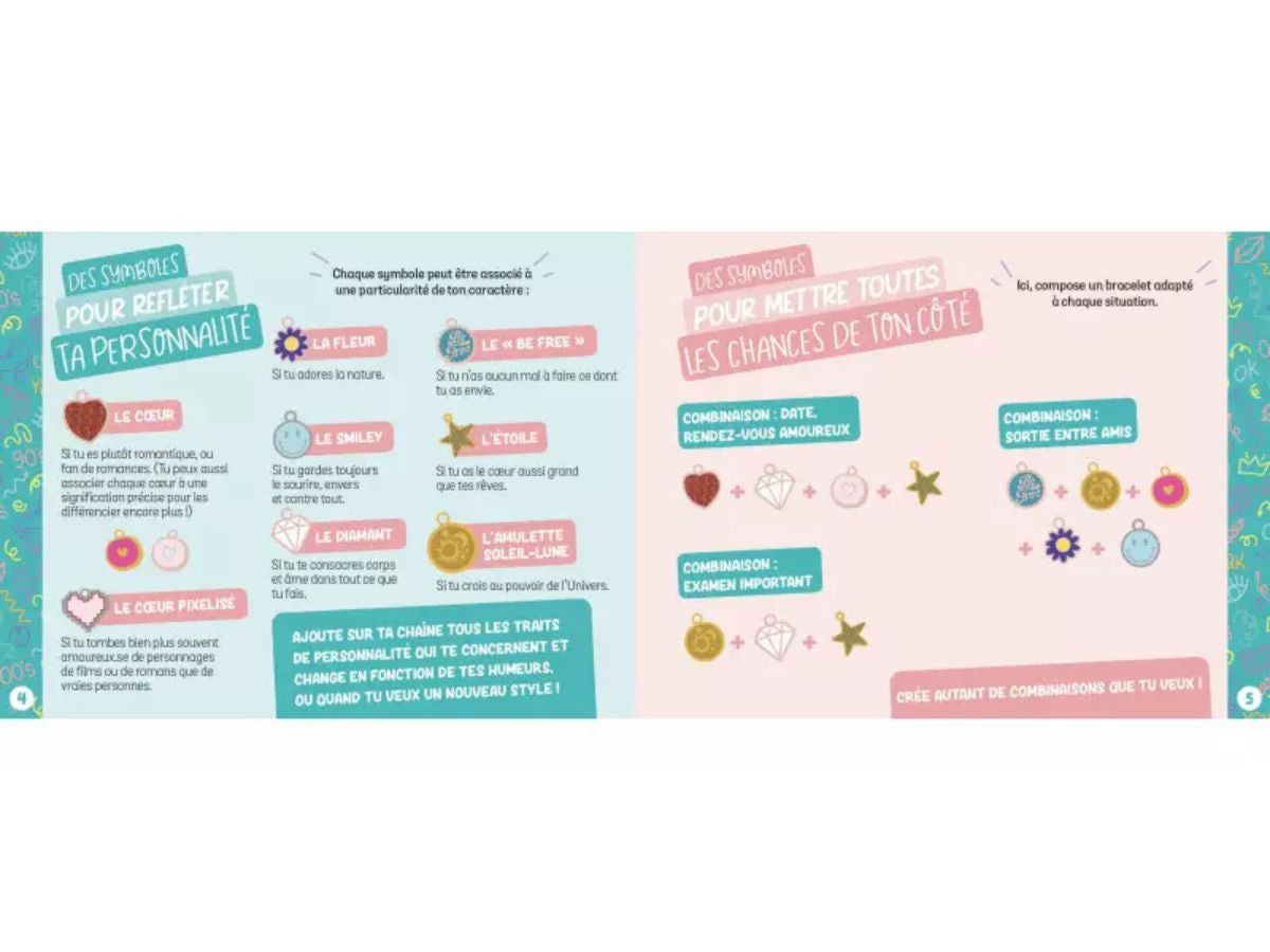 Mon bracelet à personnaliser – Chaîne dorée & 10 médaillons