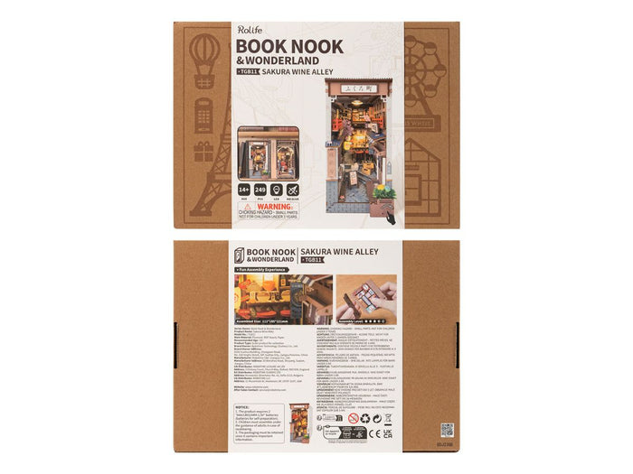 Achat Book Nook - Pièce miniature - Sakura Wine Alley  - ROLIFE