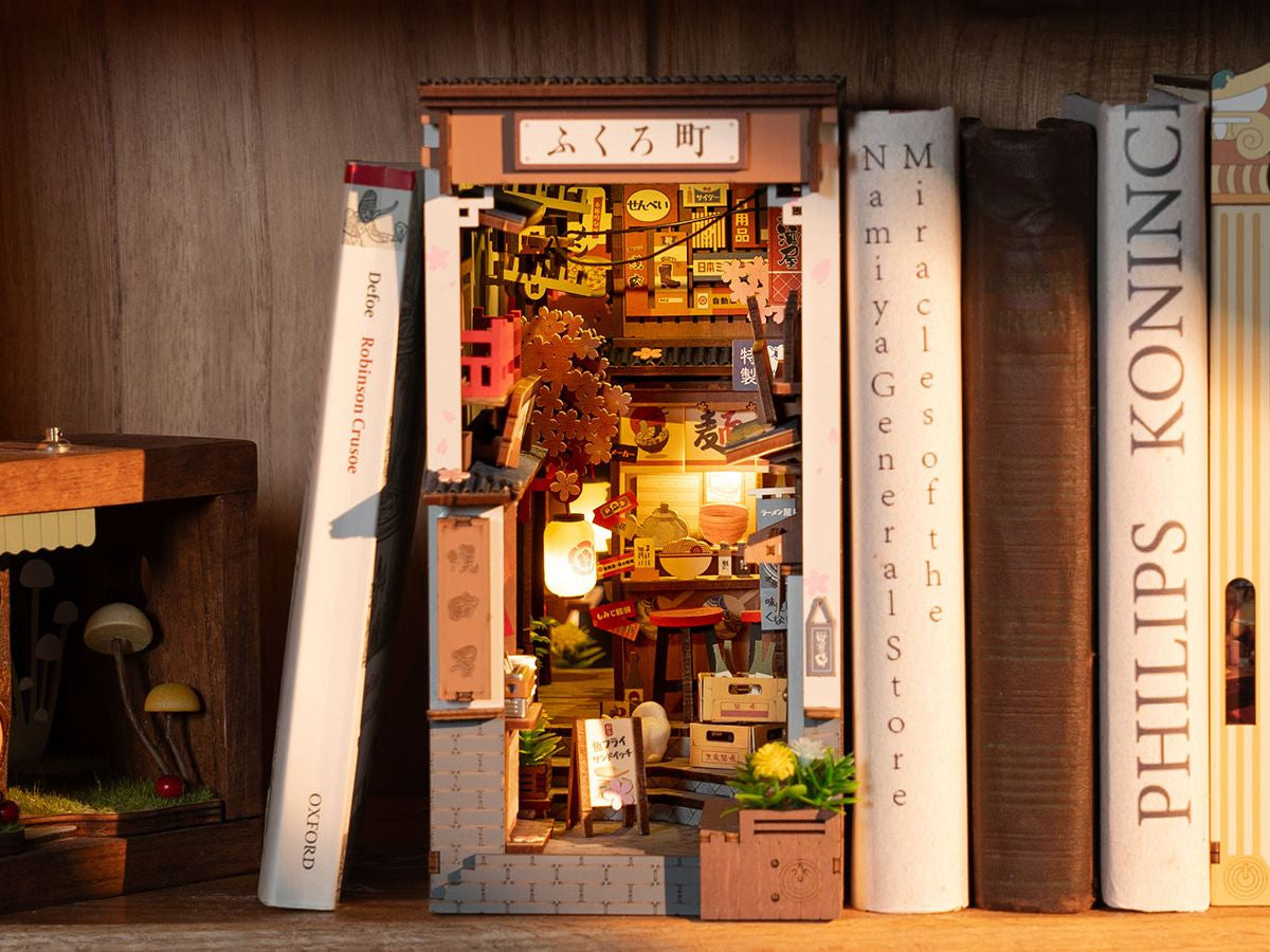 achat Book Nook - Pièce miniature - Sakura Wine Alley  - ROLIFE