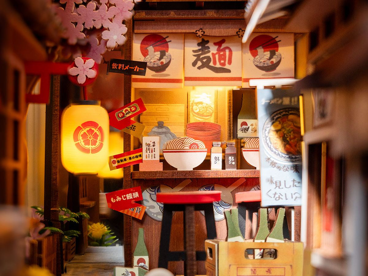 Book Nook - Pièce miniature - Sakura Wine Alley  - ROLIFE