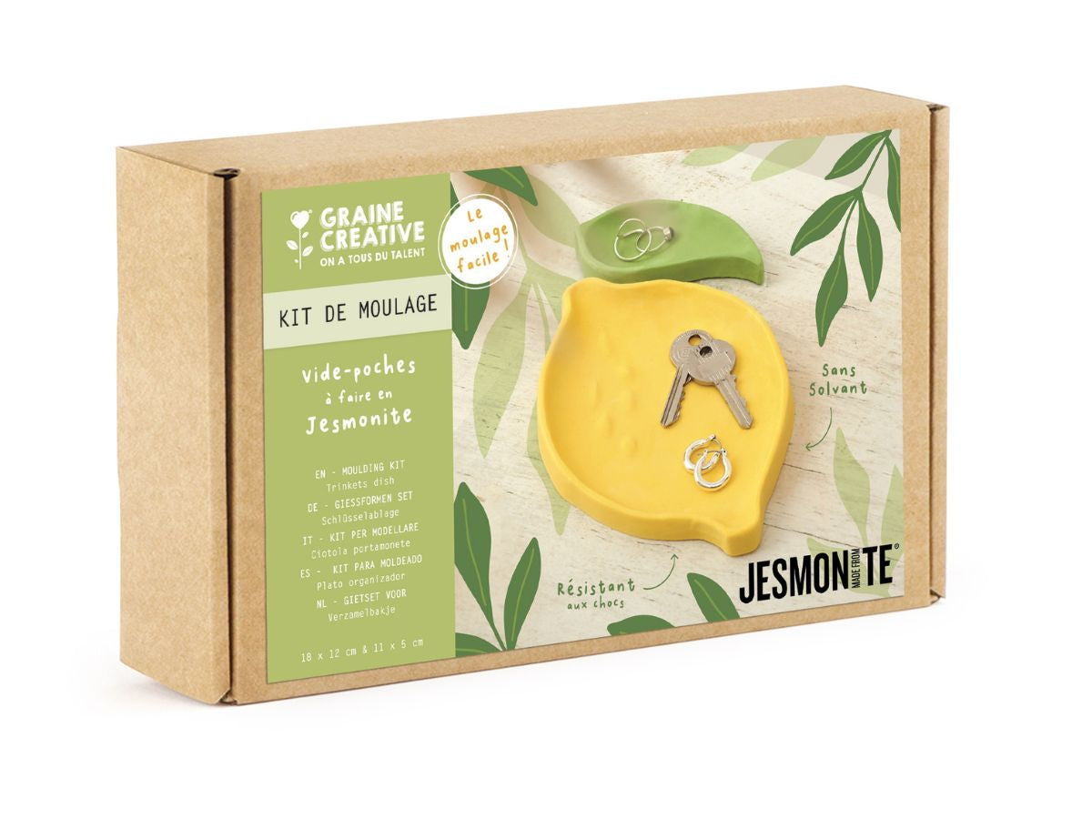 Achat Kit DIY Jesmonite Vide-poches Citron