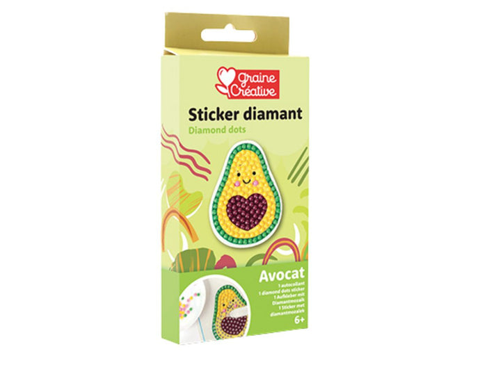 Achat Kit DIY Diamant Mosaïque Sticker – Avocat