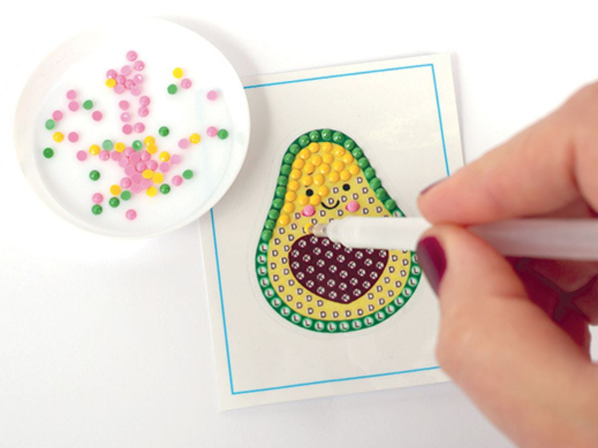 achat Kit DIY Diamant Mosaïque Sticker – Avocat