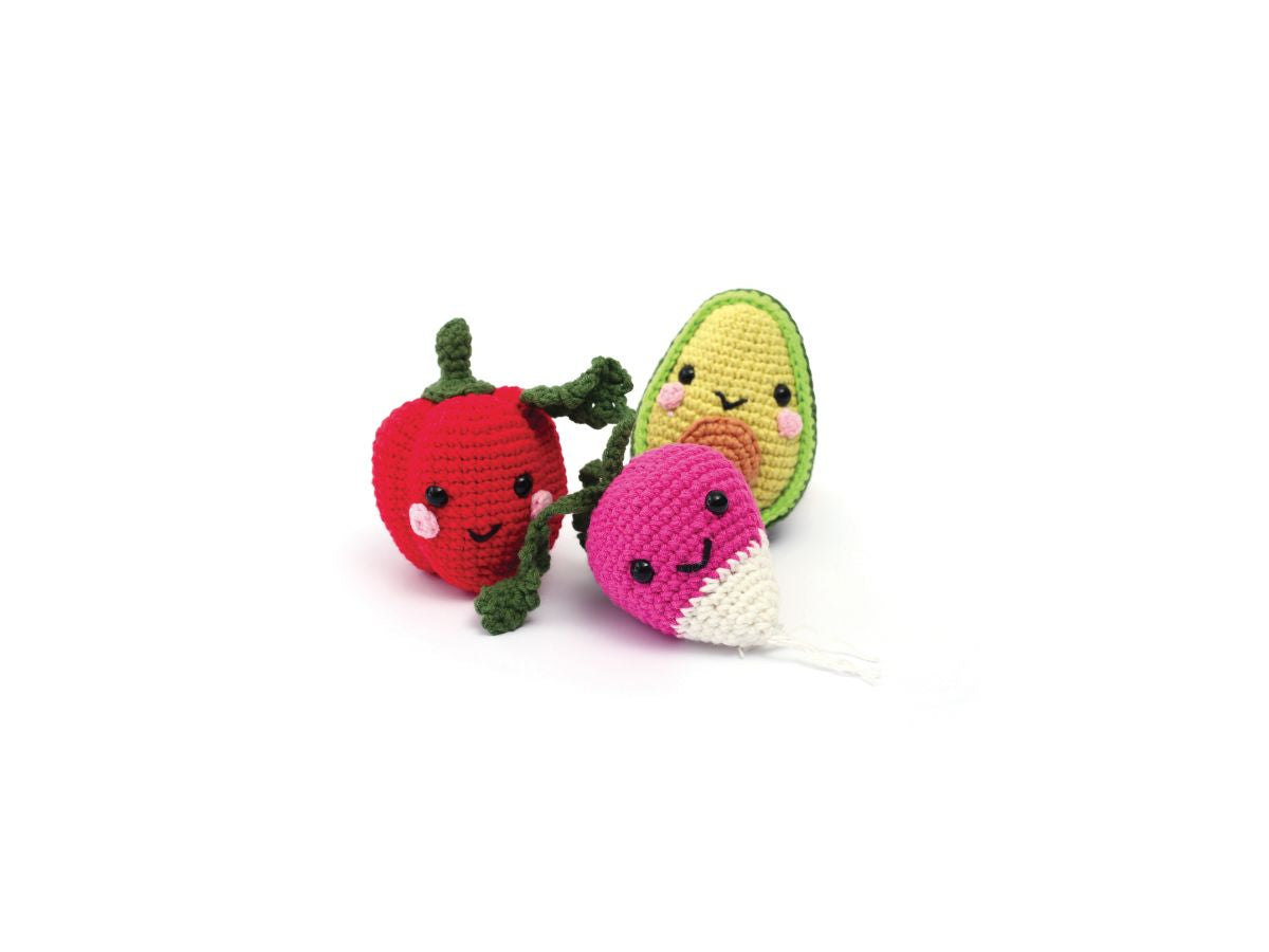 achat Kit Amigurumi - Mes légumes - Graine Créative