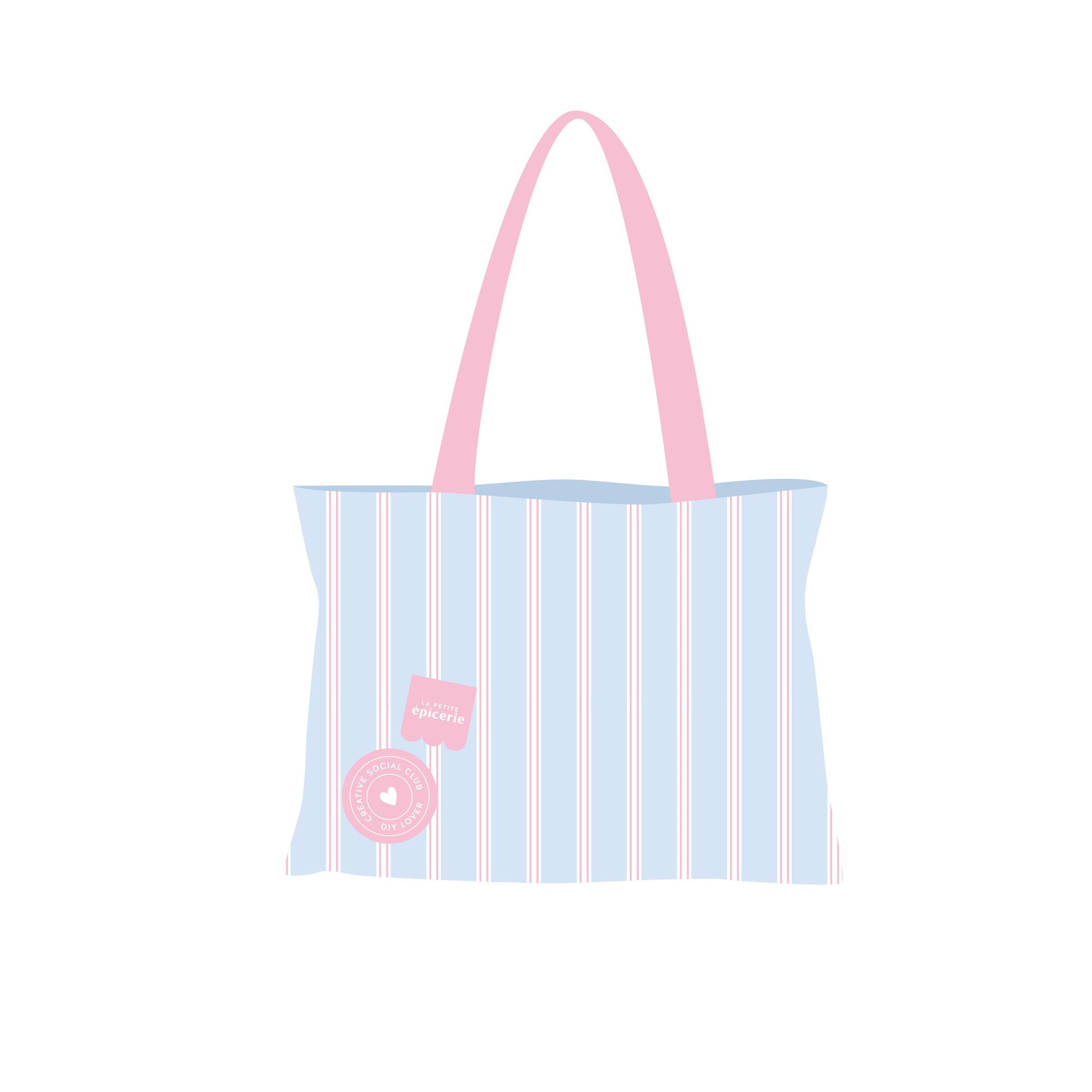 Achat Tote bag bleu - La Petite Epicerie 2025