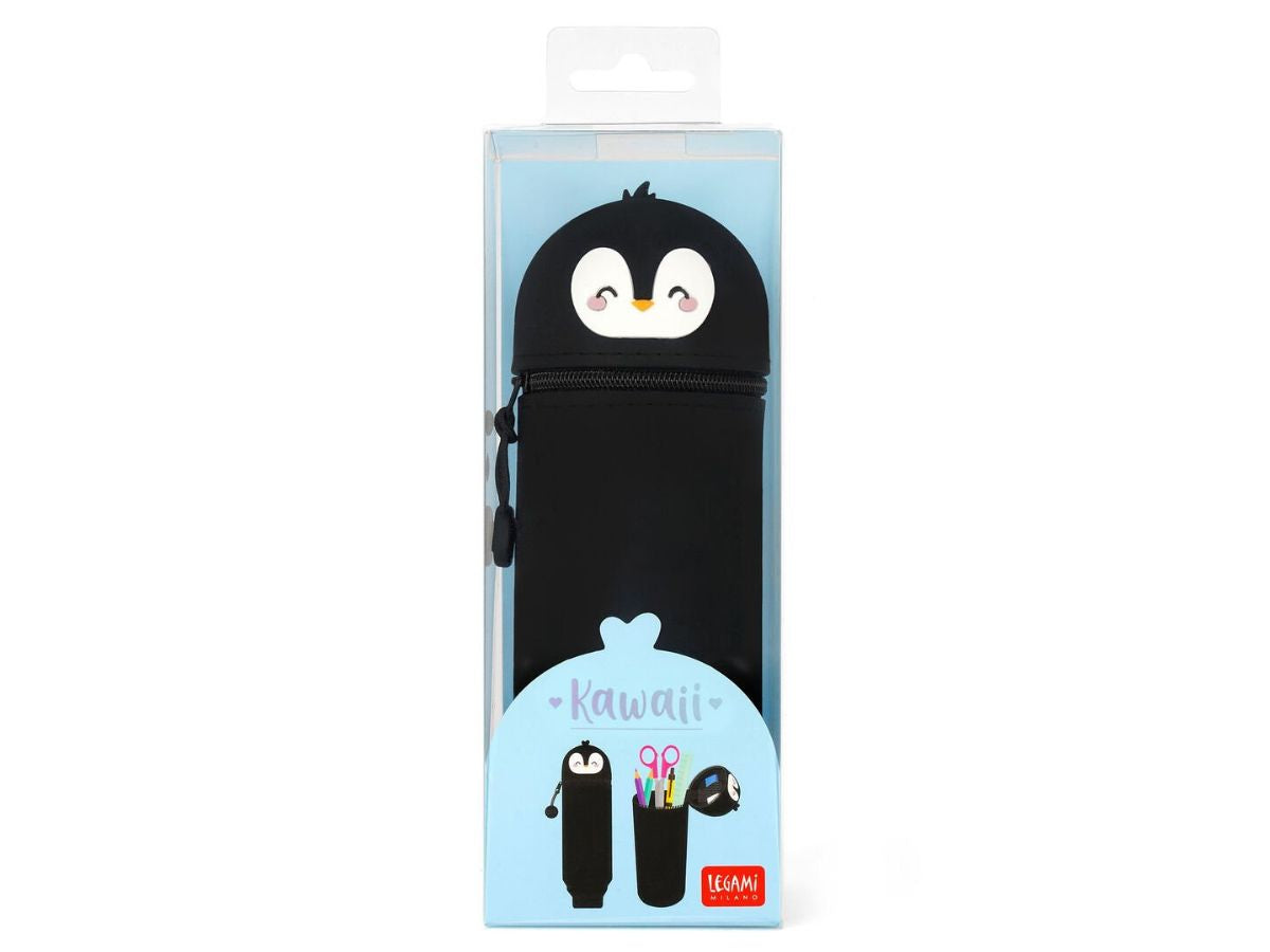achat Trousse Pingouin pot à crayons Kawaii - Legami