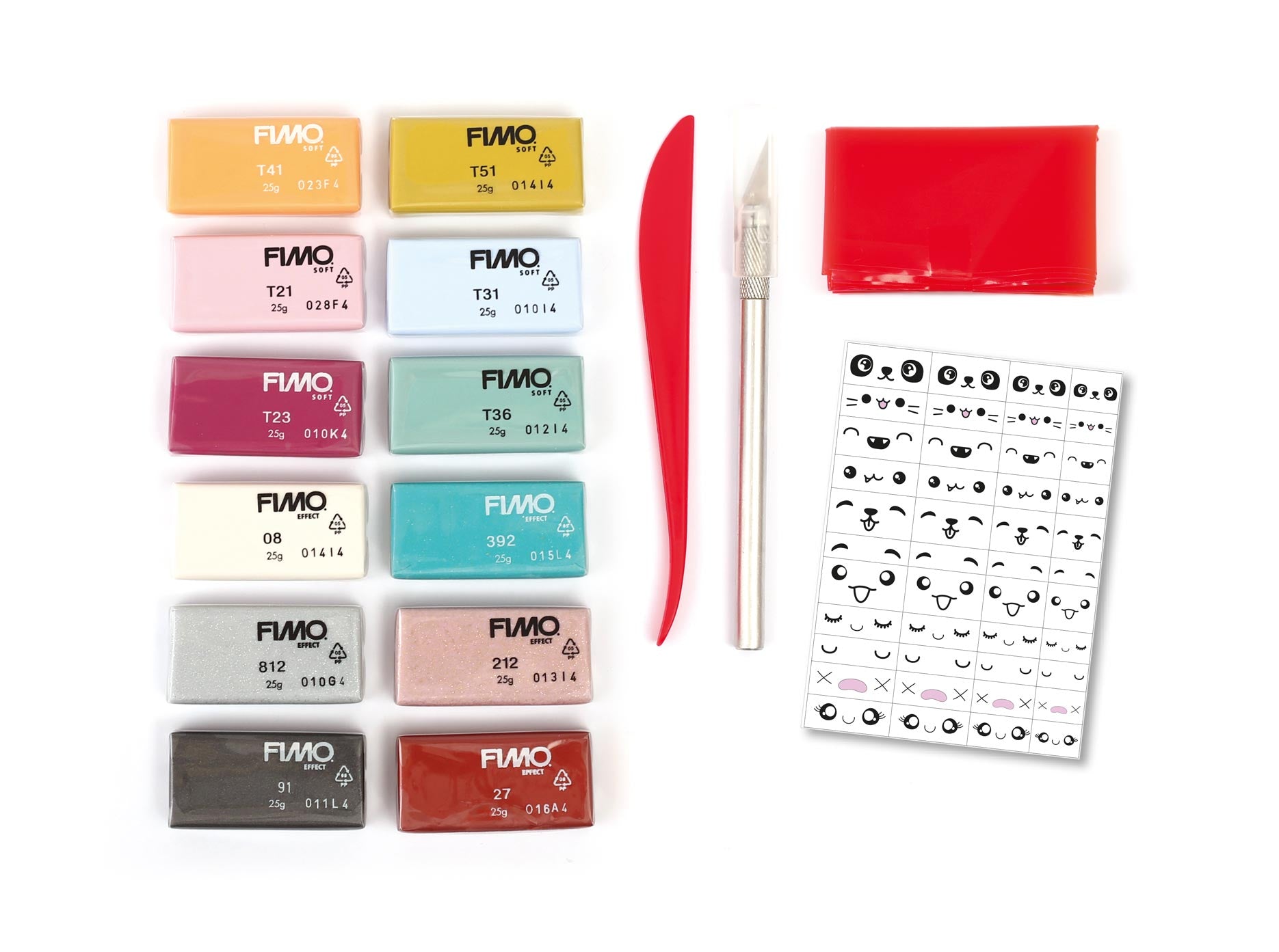 achat Mallette Kawaii Yummy family pâte FIMO