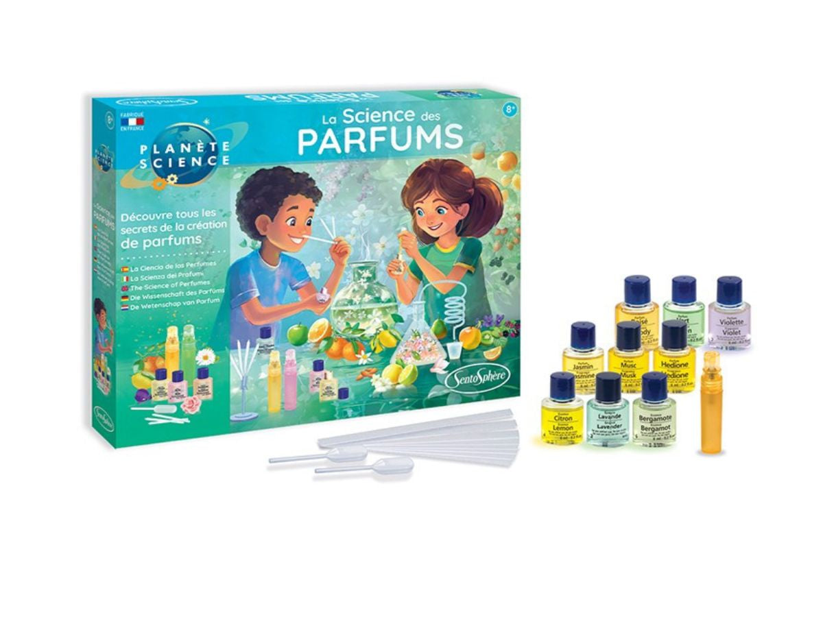 Coffret La science des parfums – Kit éducatif Sentosphère – La Petite ...