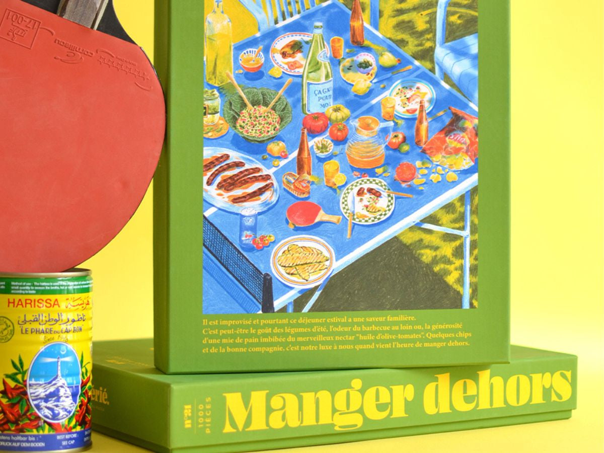 Achat Manger dehors puzzle 1000 pcs - Jour Férié