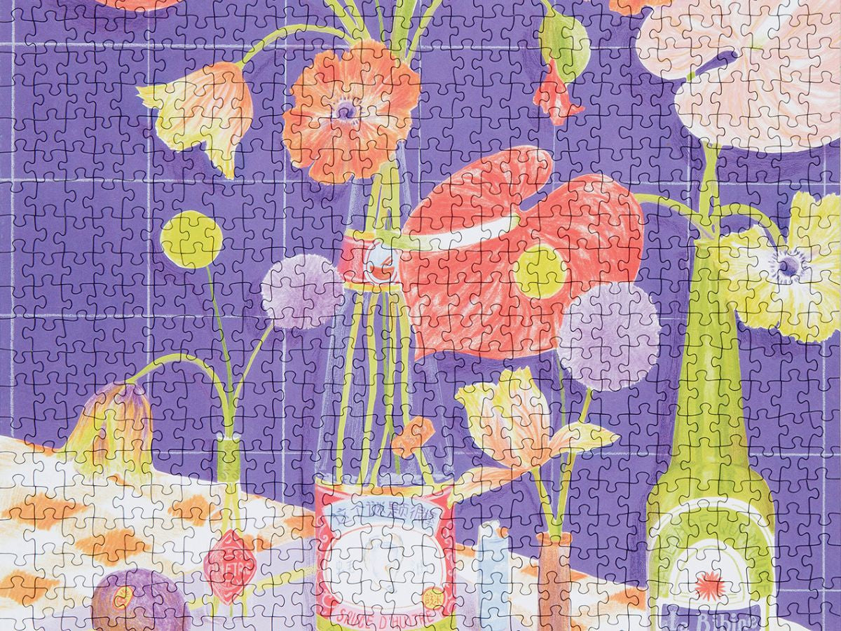 achat Puzzle Des fleurs sur la table - 500 pcs - Jour Férié