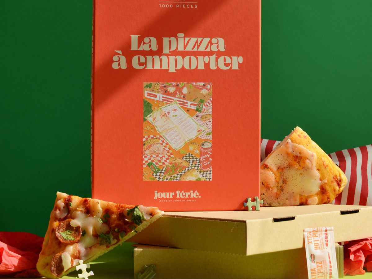 Achat Pizza à emporter Puzzle 1000 pcs - Jour Férié