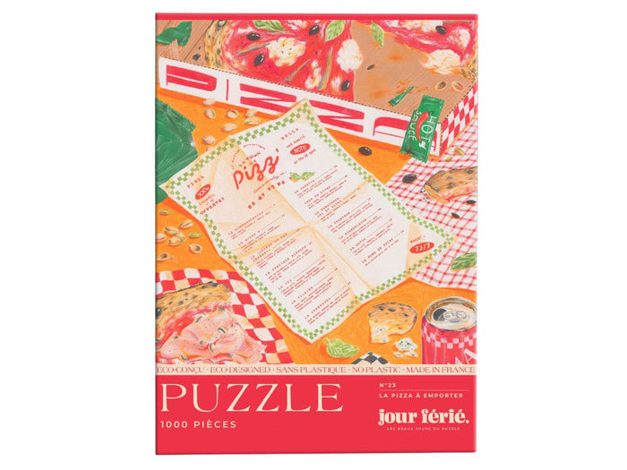 Achat Pizza à emporter Puzzle 1000 pcs - Jour Férié