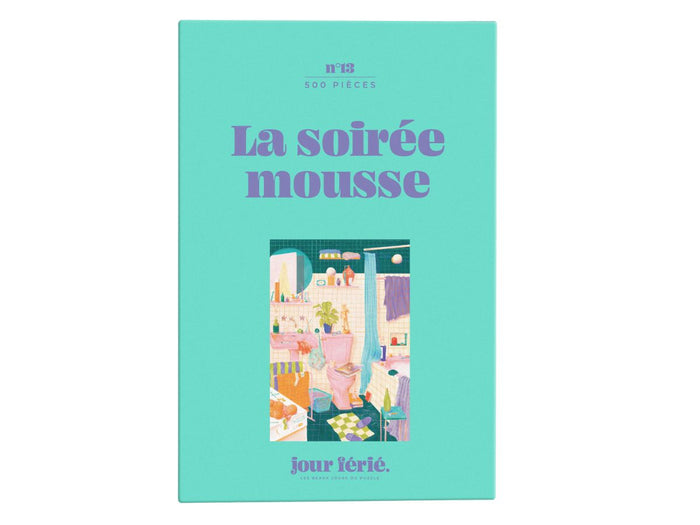Achat Puzzle La soirée mousse - 500 pcs - Jour Férié