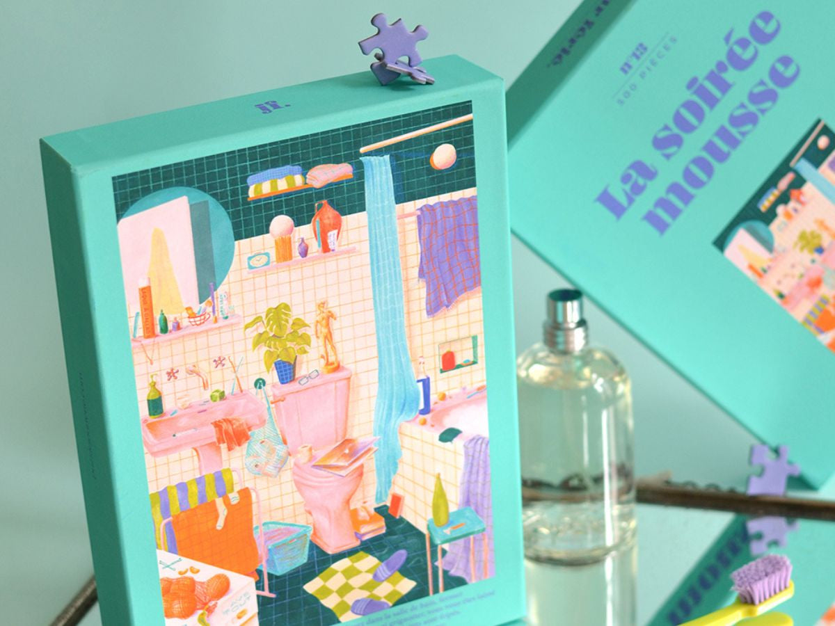 Achat La soirée mousse puzzle 500 pcs - Jour Férié