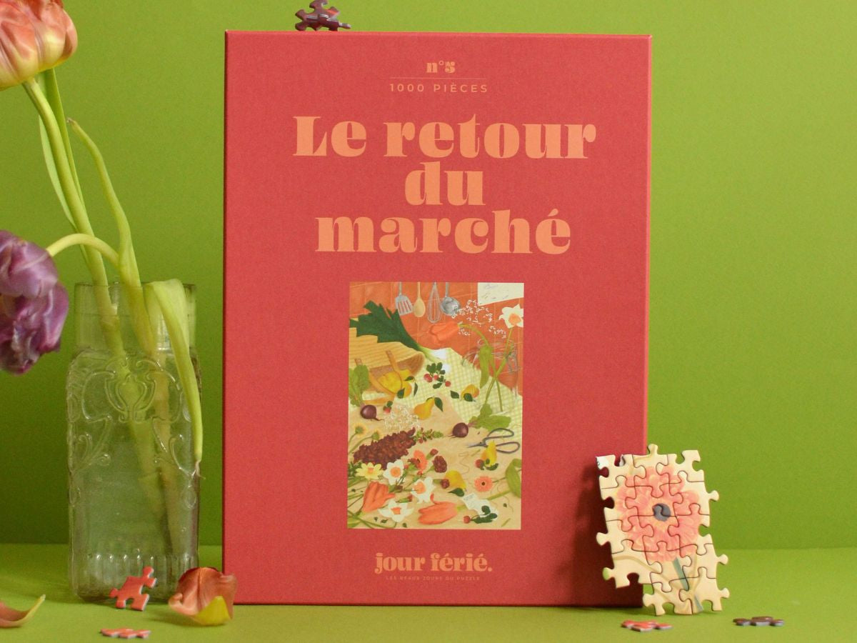 Achat Le retour du marché puzzle 1000 pcs - Jour Férié