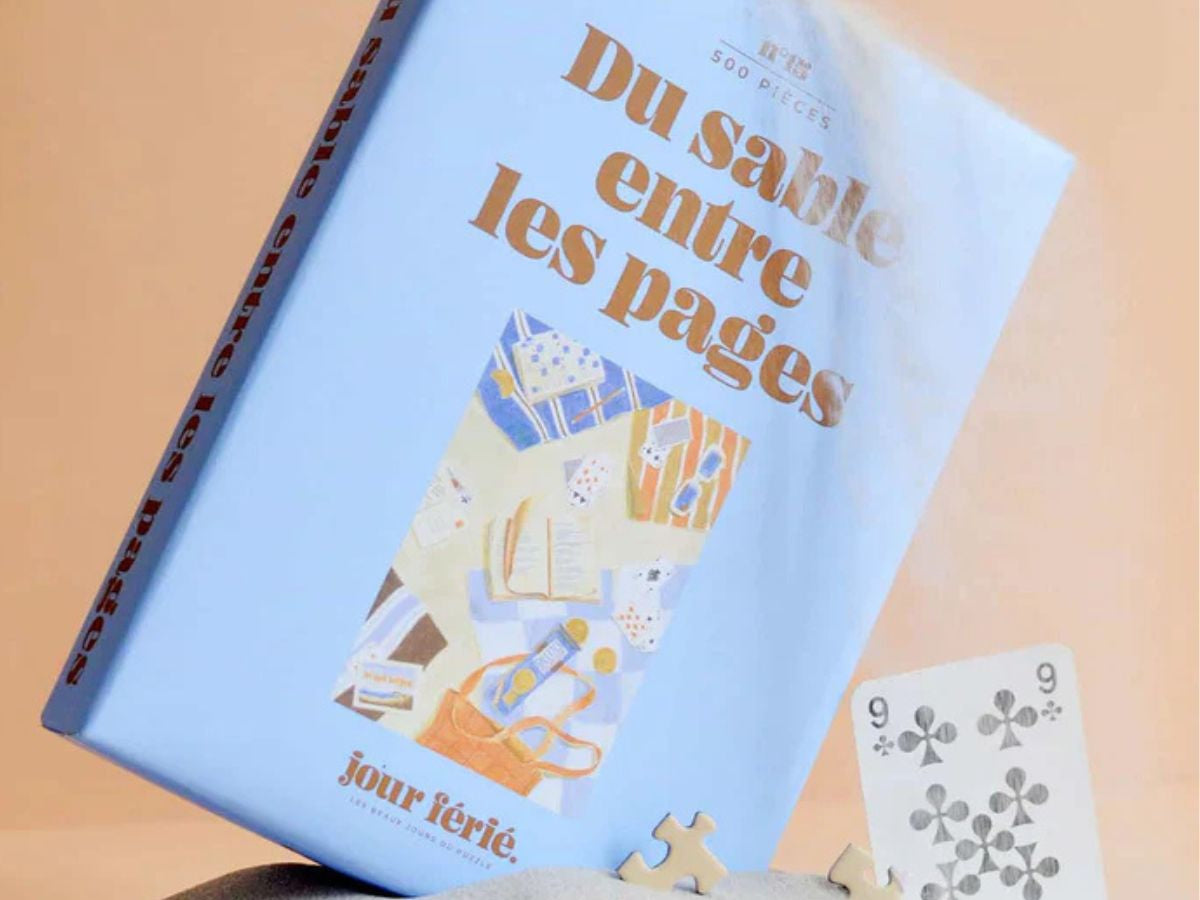 Achat Du sable entre les pages puzzle 500 pcs - Jour Férié