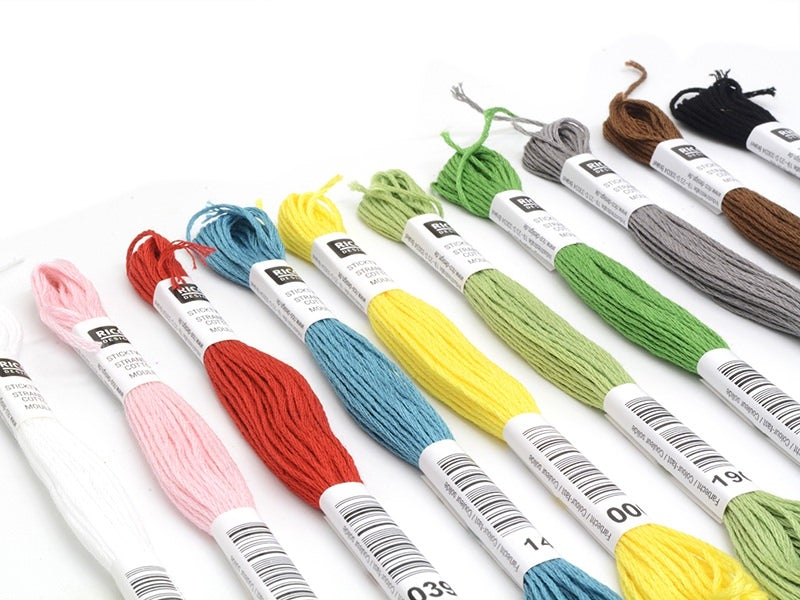 Achat Set de 10 couleurs de fil à broder