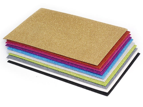 Achat Set de 10 plaques de mousse à paillettes