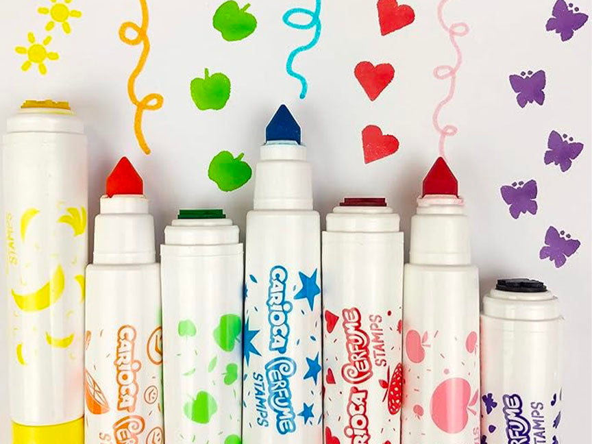 Achat Pochette de 12 Feutres parfumés - Carioca