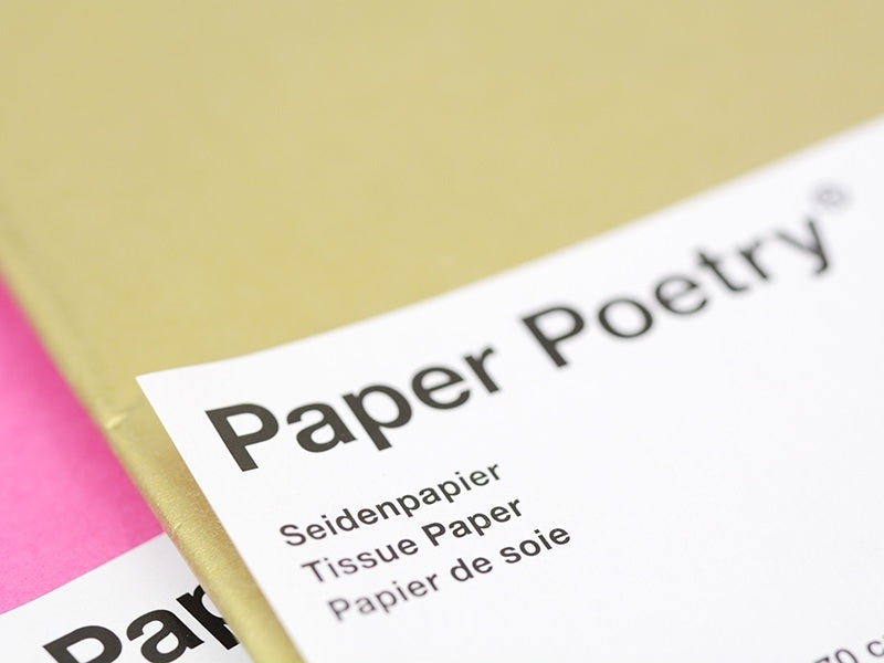 Achat 5 feuilles de papier de soie - doré