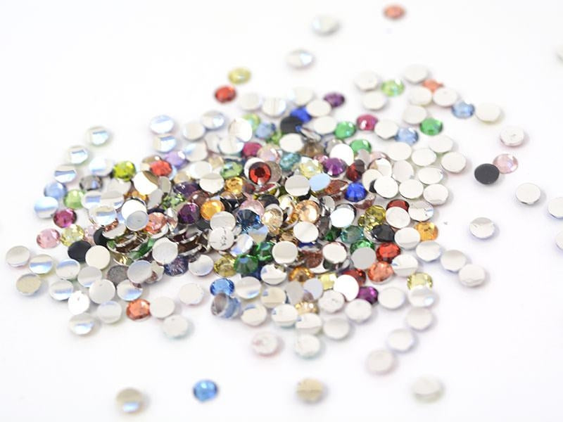 achat 100 strass diamants multicolores