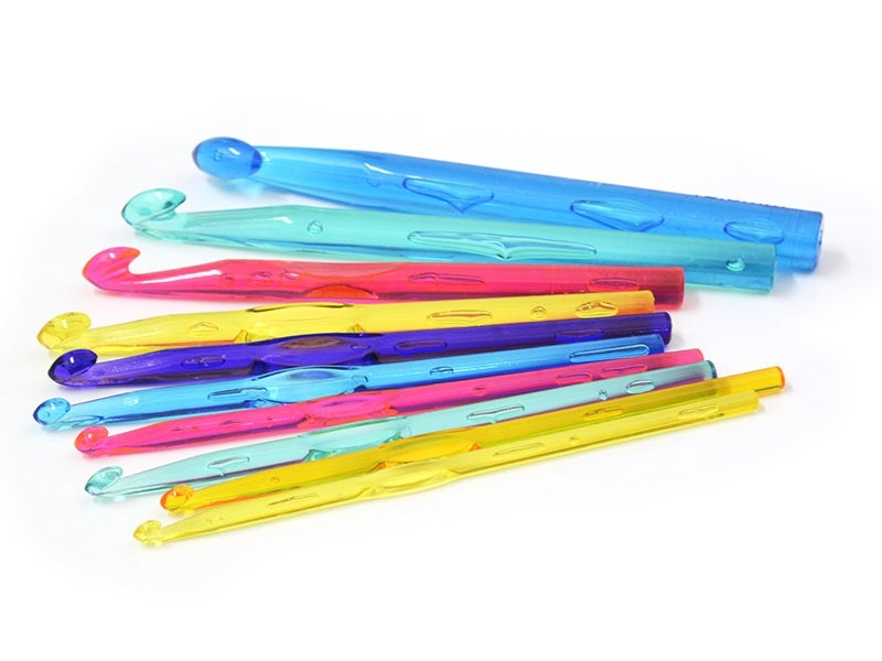 Achat 10 Crochets 5.00 à 15.00mm - Plastique