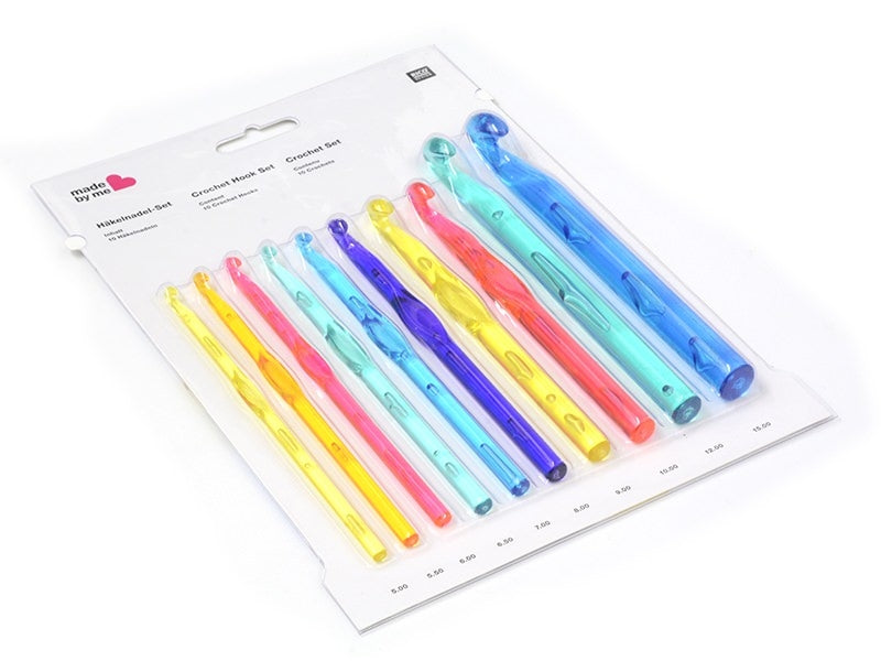 achat 10 Crochets 5.00 à 15.00mm - Plastique