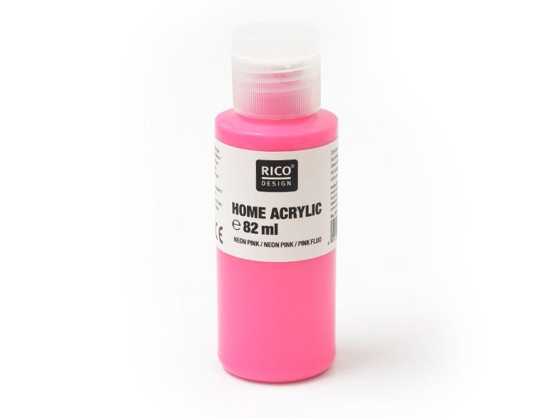 Achat Peinture acrylique Rose fluo - 82 ml