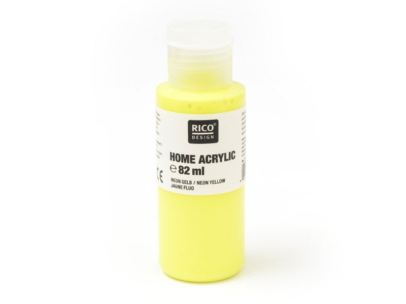 Achat Peinture acrylique Jaune fluo - 82 ml