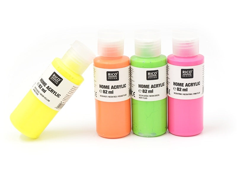 Achat Peinture acrylique Rose fluo - 82 ml