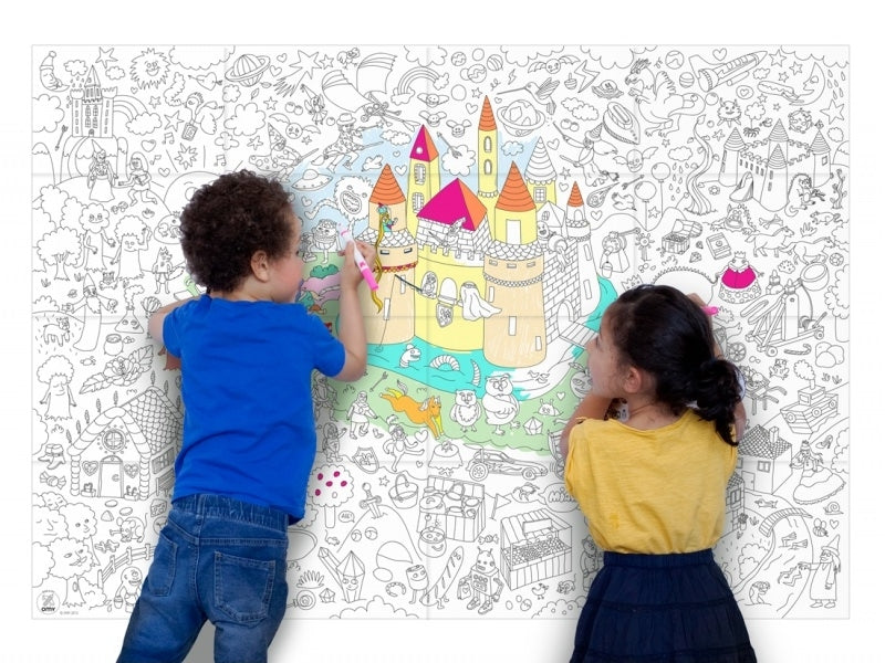 achat Poster géant en papier à colorier - MAGIC - OMY