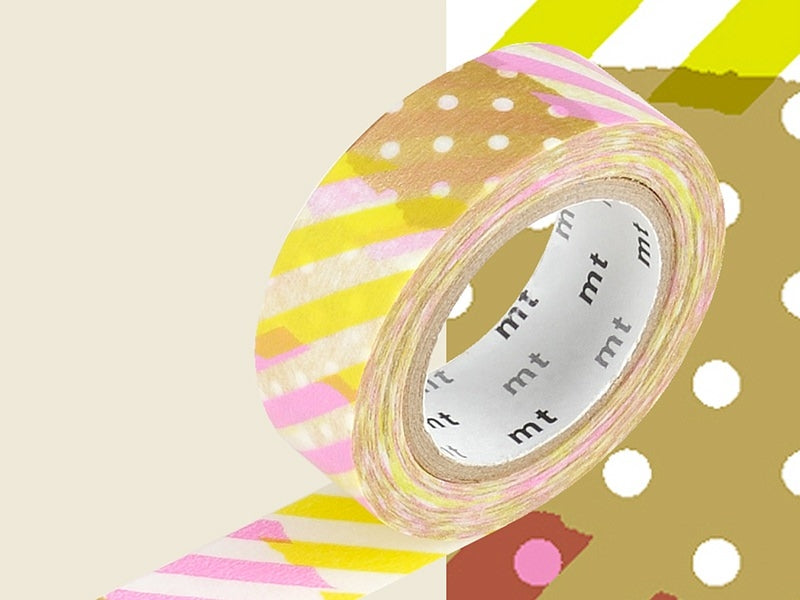Achat Masking tape motif - Rayures et pois I