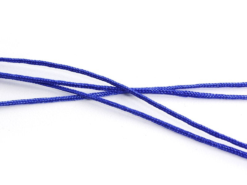achat 1 m de fil de jade / fil nylon tressé 1 mm - bleu roi