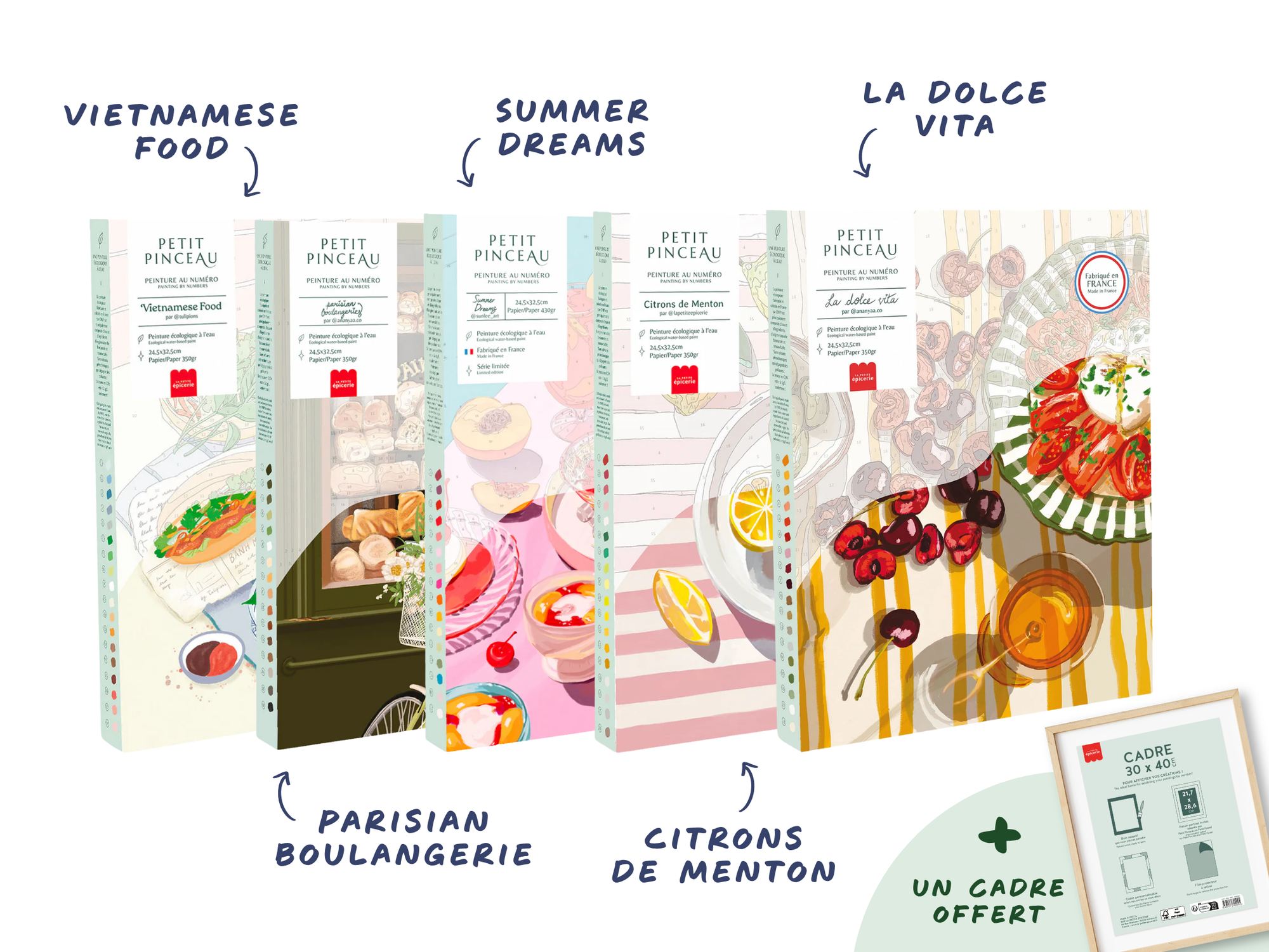 Achat Pack Petit Pinceau : Food