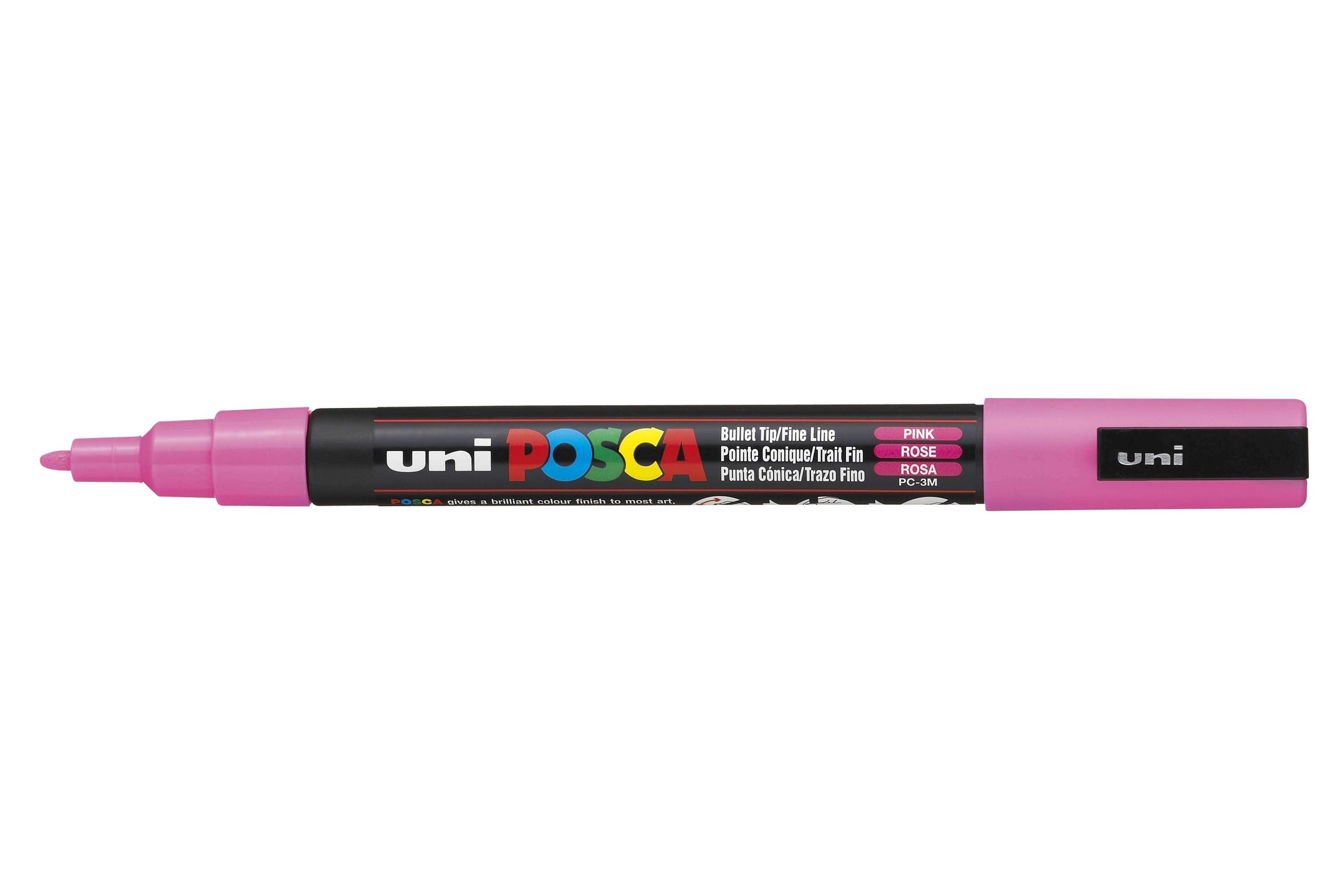 Achat Marqueur posca - pointe fine 1,5 mm - Rose - PC3M