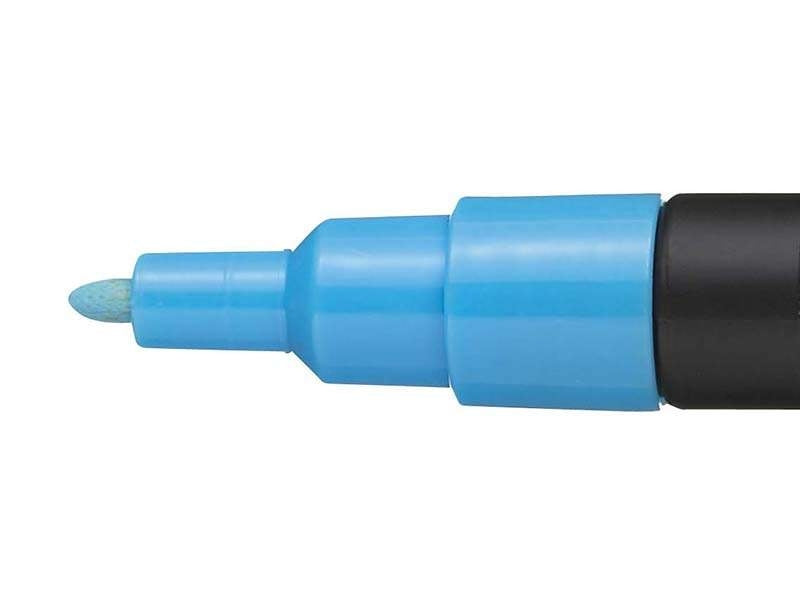 Achat Marqueur posca - pointe fine 1,5 mm - Bleu Clair - PC3M