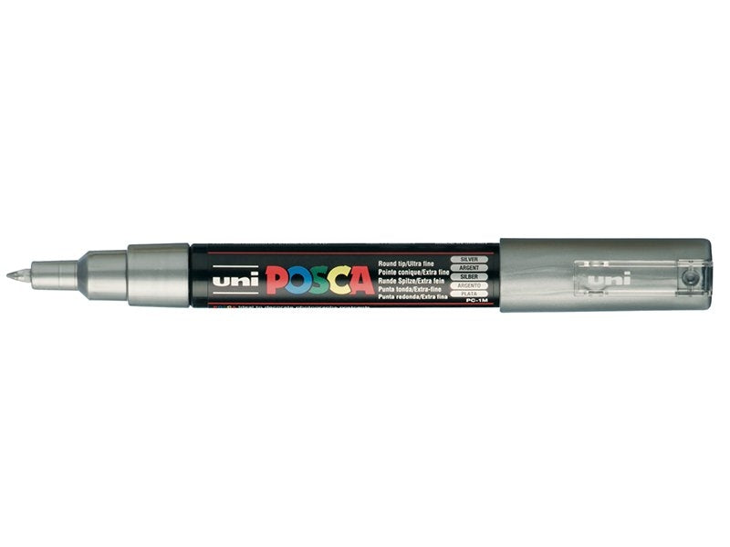 Achat Marqueur posca - pointe fine 1,5 mm - Argenté - PC3M