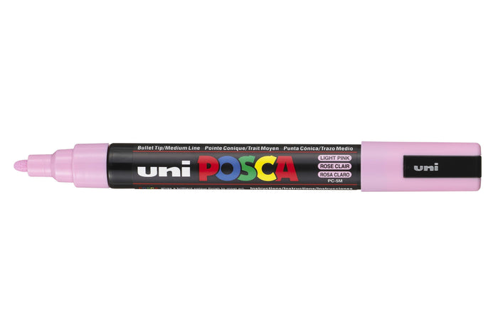 Achat Marqueur posca - pointe moyenne 2,5 mm - Rose clair - PC5M